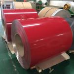 0.23x1219mm 15 / 5 um PE film ppgi color coil color coated metal sheet