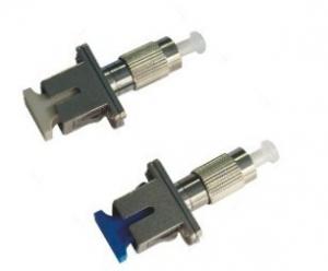 China FC male-SC female hybrid adaptor,FC/SC fiber optic coupler,singlemode or multimode factory