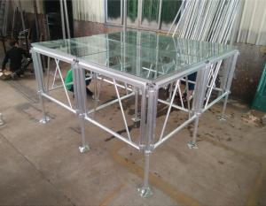 China 18mm Thinckess Aluminum Acrylic Portable Stage Platforms with Truss System and Tent factory