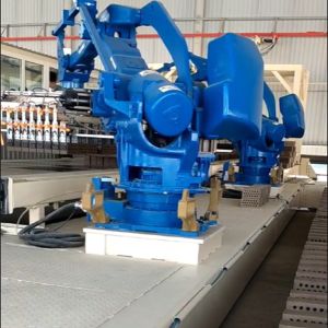 CE / ISO Robot Stacking Clay Brick Maker Machine With Fully Automation System