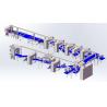 Buy cheap ZKS850 Pastry laminating line / capacity 1200kg/hr with diverse make up from wholesalers