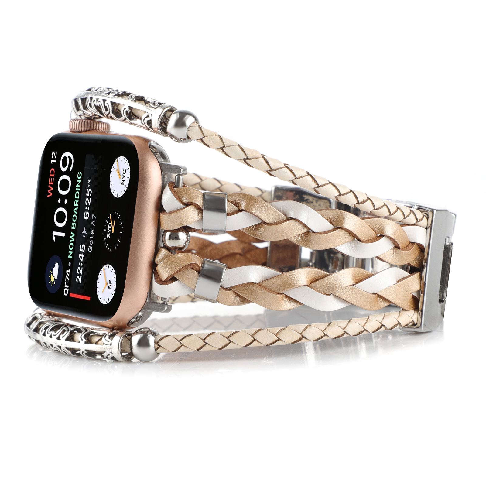 DHL.UPS.FEDEX.EMS Trendy Zou Chrysanthemum Decorative Smart Watch Band
