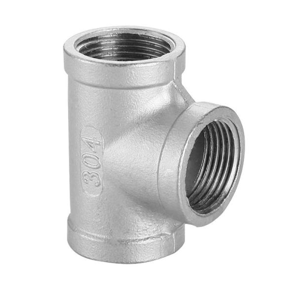 High quality stainless steel reducing tee reducing/Unequal tee internal thread