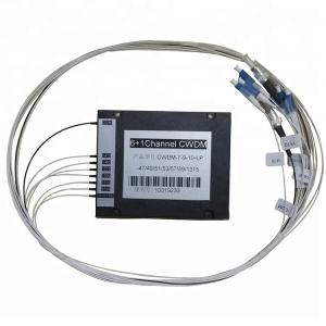 China LC UPC ABS CWDM Mux Demux 900um SMF -28e Fiber Cable factory