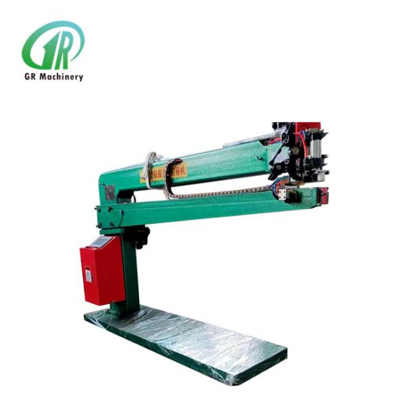 China Double Servo Chain Carton Box Stitching Machine Stainless Steel factory