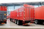 Jiefang Medium Truck Sunroof Air Conditioning 12-Speed 510 HP 8X4 9.4m LNG Fence