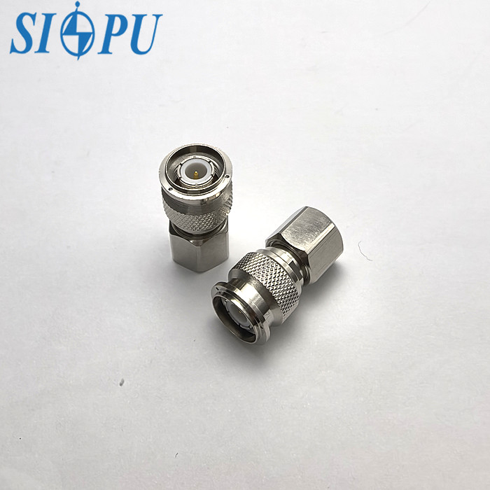 TNC straight male RF adapter RG142/U coaxial cable connector with safety hole