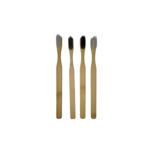 100% Biodegradable Eco Friendly Custom logo Natural Bamboo Toothbrush for Hotel