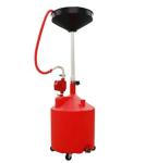 Adjustable Height Upright 18 Gal Portable Waste Oil Drainer