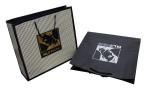 Alt 200g Recycle Paper Carrier Bag With Ribbon Handle, Personalized Logo For