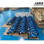 8 Inch Worm Gear Butterfly Valve Reliable Sealing For Water Treatment Natural
