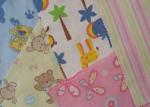Custom Design Children Clothes Material Cotton Baby Pyjamas Flannel Fabric