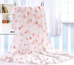 Animal Print Double Gauze Muslin Fabric By The Yard 110GSM Muslin Gauze Blanket