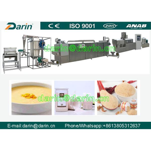 China Multifunctional New Food Extruder Machine Nutritive Powder Processing With CE ISO Certificated factory
