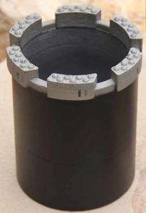 China High Performance NW HW PW Series Diamond Core Drill Bits 101mm 116mm 130mm factory