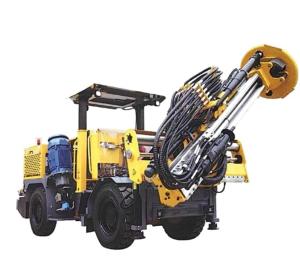 China Hydraulic Rock Jumbo Drilling Machine Equipment Cytc71 Cummins 81 Kw Engine factory