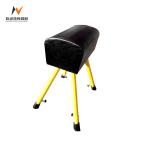 Waterproof PU Gymnastic Training Pommel Vaulting Horse for Gymnastic Demonstrati