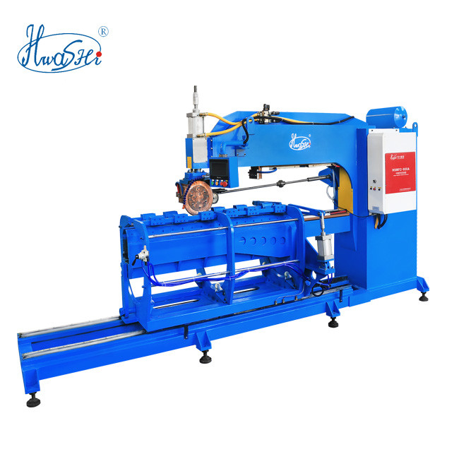 Stainless Steel Flange Seam Welding Machine Automatic Hwashi One Year Warranty