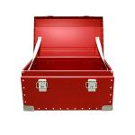 Customized Support 1.0mm Thickness Aluminum Alloy Car Storage Box for Outdoor