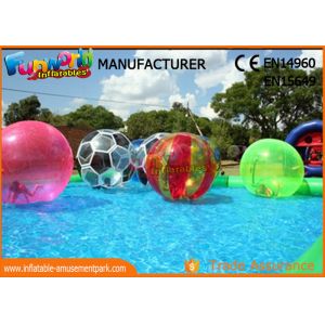 PVC Inflatable Water Walking Ball / Multi - Function Inflatable Water Toys