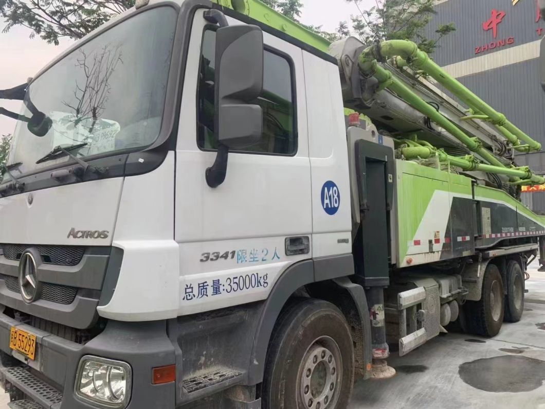 Good Original Performance 2020 Zoomlion 52m Concrete Pump on Benz Factory Directly Sale in EXW Price