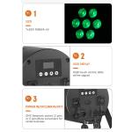 7x20w Dmx512 Led Bar Stage Lights Rgbwa-uv Led Disco Light Dj Light Bar Party