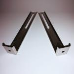Round 7 Inch Double Wall Chimney Pipe , Chimney Duct Pipe Both Sides Polished