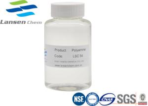 China Chemical Auxiliary Agent Polyamine Flocculant Chemicals Light Yellow Viscous Liquid 42751-79-1 factory