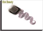 Lace Top Real Hair Clip In Extensions Body Wave Silk Lace Closure