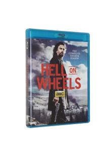 China Free DHL Shipping@New Release Hot Classic Blu Ray DVD Movie Hell On Wheels Season 4 Boxset factory
