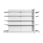 Customized Retail Shelf Display Cold Rolled Steel Supermarket Shelving For Your