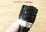 High Power Diving Powerful Flashlights / Focus Flashlight Waterproof For Under