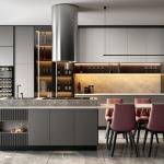 Simple Interior Design Wall Smart Melamine Kitchen Cabinets Wood Luxury Kitchen