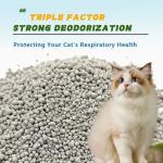 Sustainable Spherical Bentonite Cat Litter Grey 100% Natural Clay Kitty Litter