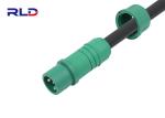Female And Male 2 Pin Waterproof Plug Cable Wire Connecting Anti - Explosion
