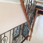 Wall Mounted Cable Exterior Aluminum Handrail Commercial Stair Railing