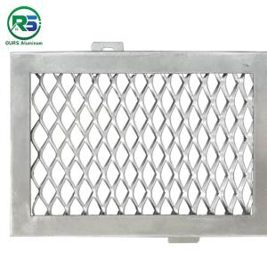 China 4mm Powder Coating Aluminum Expanded Sheet Suspended Metal Ceiling Tiles factory