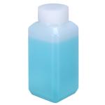 Small Neck Square HDPE Chemical Liquid Sample Reagent Thickened Sealed Plastic