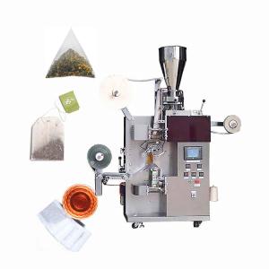 China Automatic Triangle Pyramid Tea Bag Packing Machine 40bags/Min factory