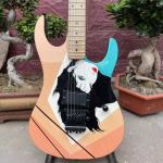Custom Grand B.C N.j Series Handpainted Electric Guitar Accept Guitar Bass OEM