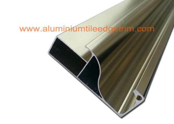 China Polished Aluminium Cabinet Door Profiles , Aluminium Frames For Kitchen Cabinets factory