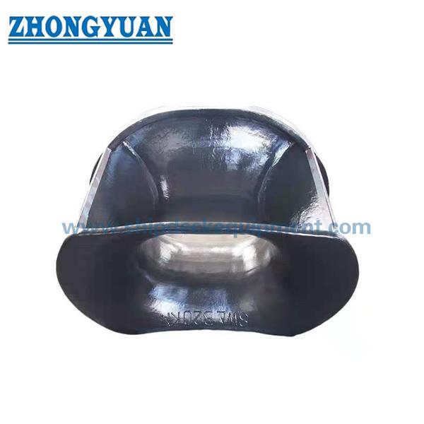 ISO 13729 Type B Bulwark Mounted Casting Steel Closed Chock Ship Towing