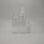 Hard Plastic Body Mist Spray Bottle With Transparent PET Bottle