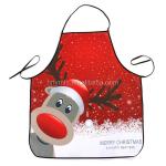 Custom Design Print Logo Christmas Halloween Beige Full Printing Long Chef