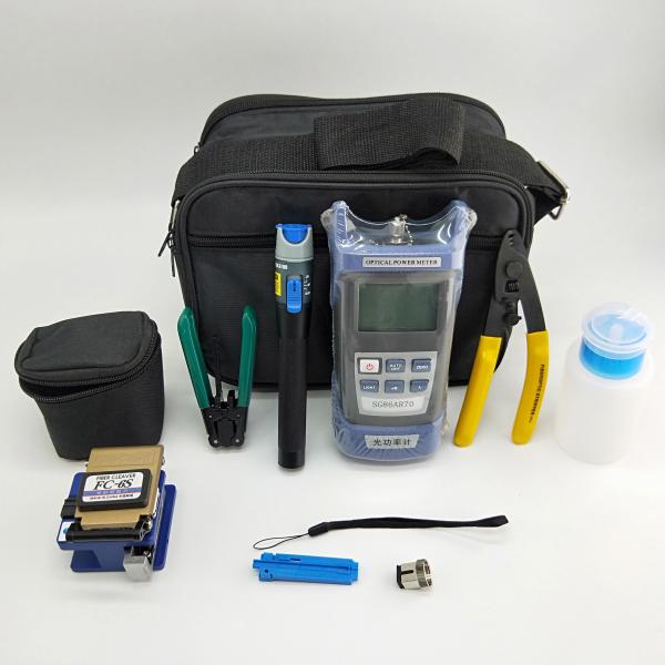 1KM ISO14001 Indoor Assembly Fiber Optic Cleaver Kit