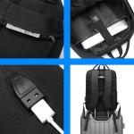 Factory hot sell travel custom logo waterproof backpack business man bag laptop