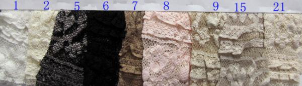 Soft Spandex Black Stretch Wedding Dress Lace Fabric With 130cm Width