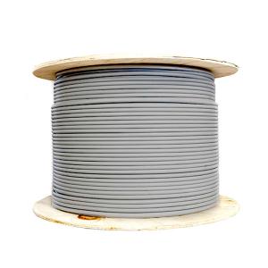 China 22AWG FFTP CAT8 Cable Gray LSZH LAN Cable For Bandwidth Intensive Applications 500FT factory