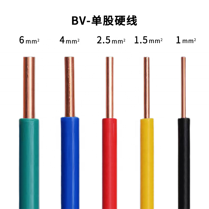 99.9% Pure Copper Conductor Insulated BVR Electrical Wires for Optimal Performance