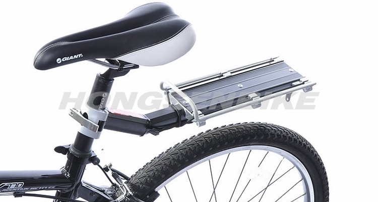 The most simple and convenient bicycle rear storage shelf
